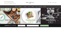 Desktop Screenshot of ketogenic.com